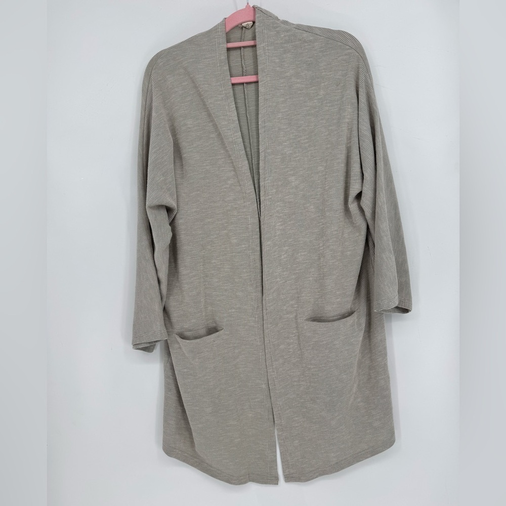 Anthropologie DONNI. Women's Ribbed Cardigan One Size Fits All- Up to 3X